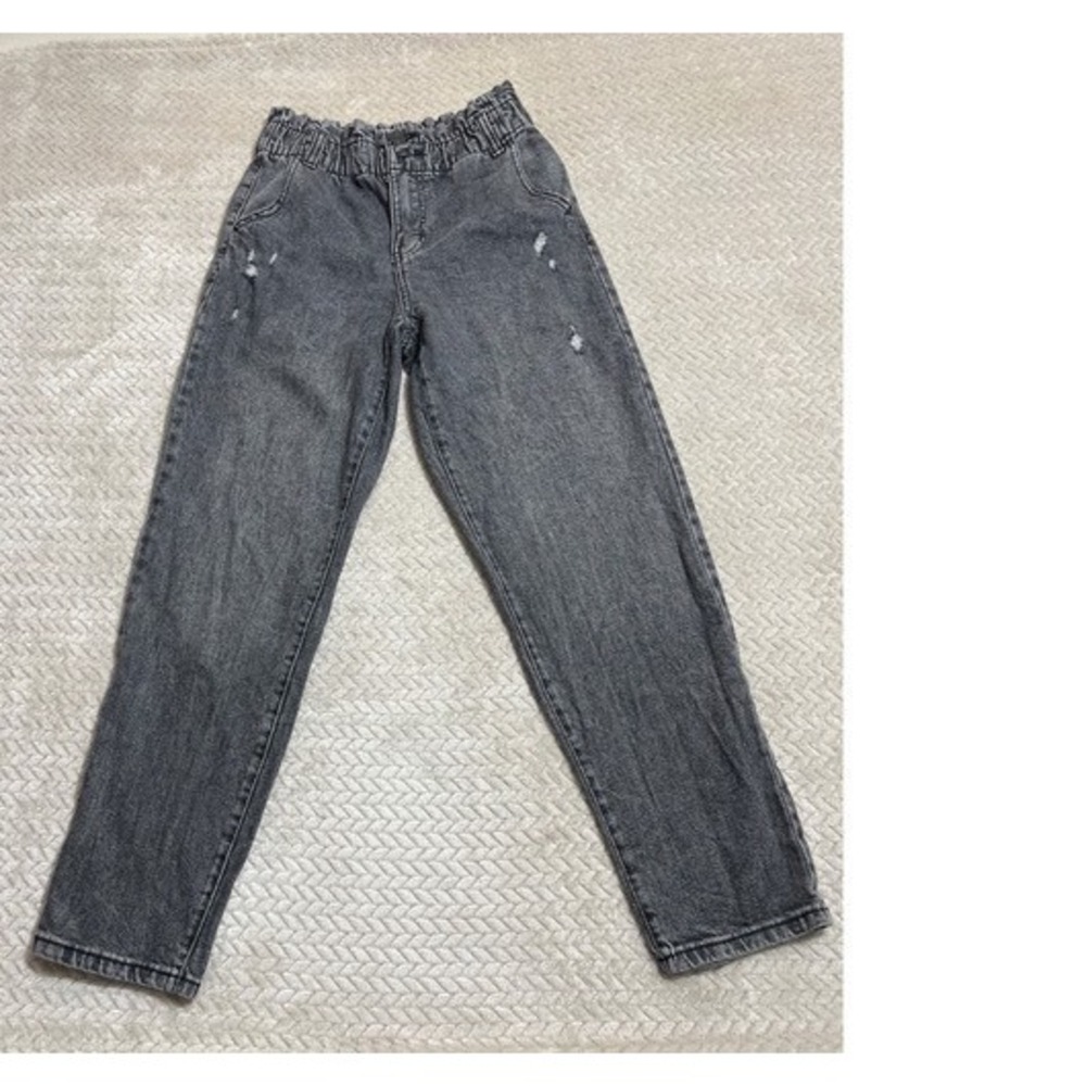 SO Goods For Life Super High Rise Jeggings Gray Paperbag Waist Size 3 26W